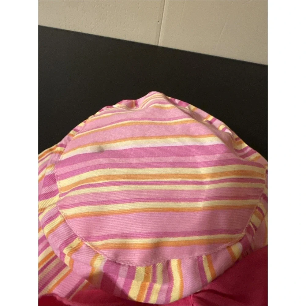 Jamie Rae 12 Month Baby Sun Hat With Straps. NWT Mark On Top